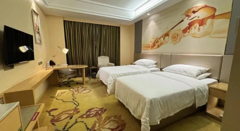 Bed in Vienna Hotel Fuzhou Changle Zhenghe Metro Station