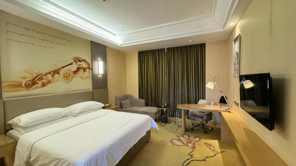 Bed in Vienna Hotel Fuzhou Changle Zhenghe Metro Station