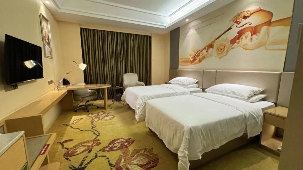 Bed in Vienna Hotel Fuzhou Changle Zhenghe Metro Station