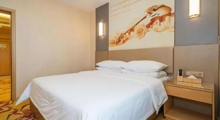 Bed in Vienna Hotel Fuzhou Changle Zhenghe Metro Station