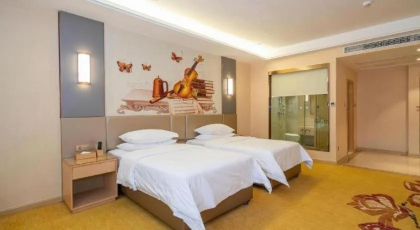 Bed in Vienna Hotel Fuzhou Changle Zhenghe Metro Station