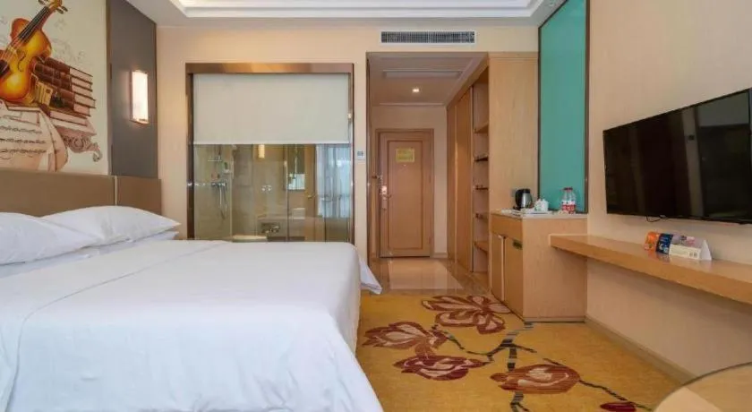 Bed in Vienna Hotel Fuzhou Changle Zhenghe Metro Station