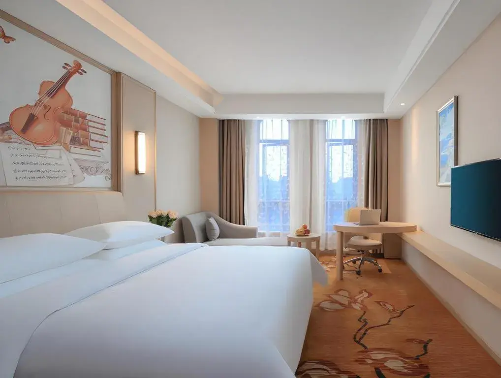 Bed in Vienna Hotel Zhejiang Tongxiang Puyuan Bed in Vienna Hotel Zhejiang Tongxiang Puyuan