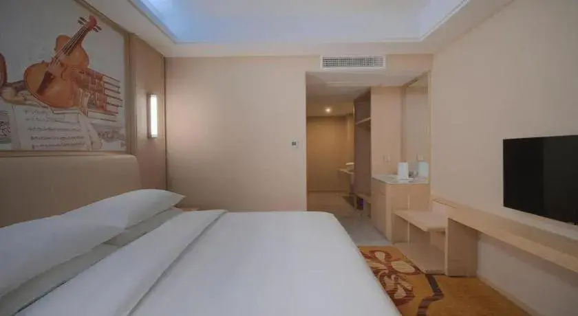 Bed in Vienna Hotel Zhejiang Tongxiang Puyuan Bed in Vienna Hotel Zhejiang Tongxiang Puyuan