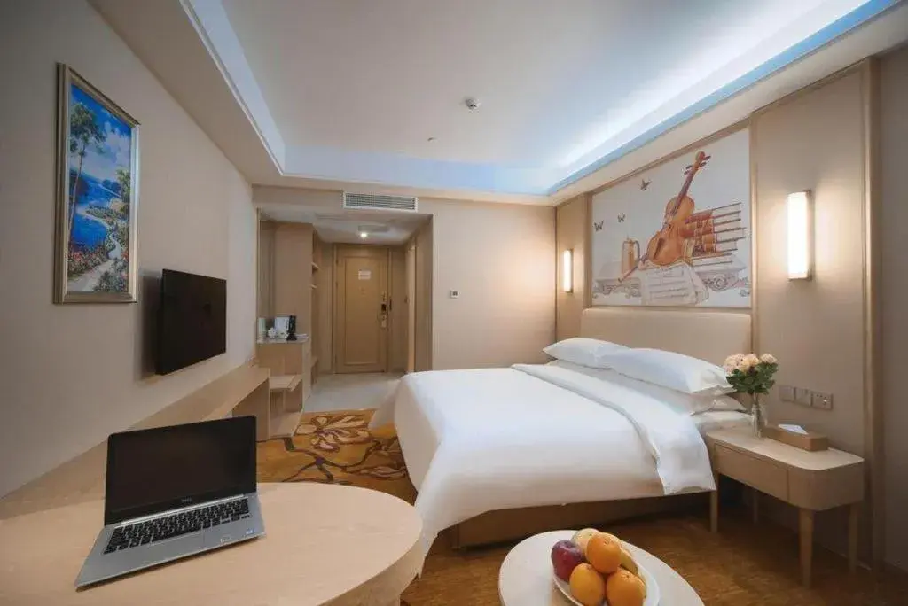 Bed in Vienna Hotel Zhejiang Tongxiang Puyuan Bed in Vienna Hotel Zhejiang Tongxiang Puyuan