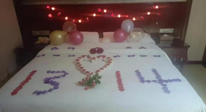 Bed in Vienna Hotel Qinghai Xining Wanda Plaza