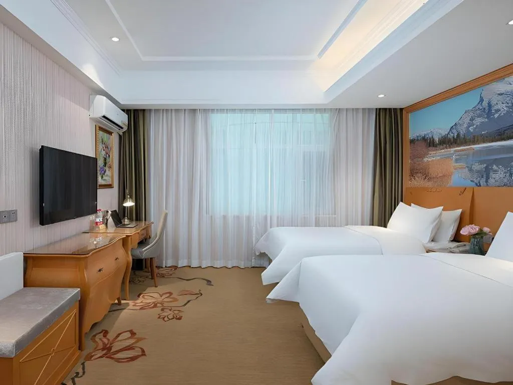 Bed in Vienna Hotel Qinghai Xining Wanda Plaza