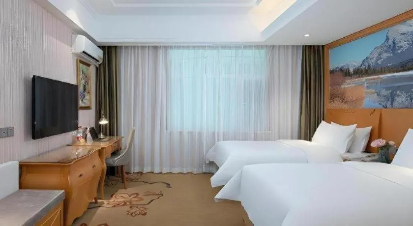 Bed in Vienna Hotel Qinghai Xining Wanda Plaza
