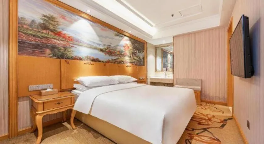 Bed in Vienna Hotel Qinghai Xining Wanda Plaza