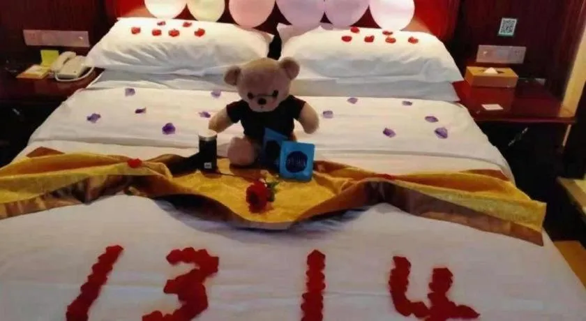 Bed in Vienna Hotel Qinghai Xining Wanda Plaza