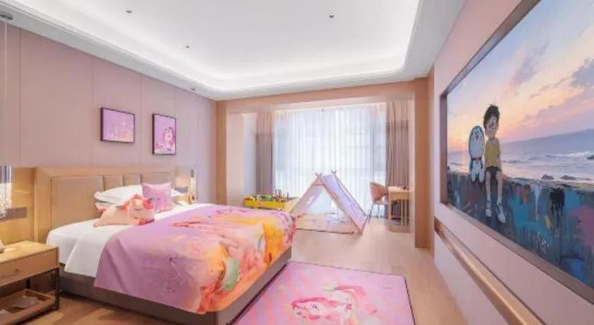 Bed in Vienna Hotel Yunnan Maitreya Huquan