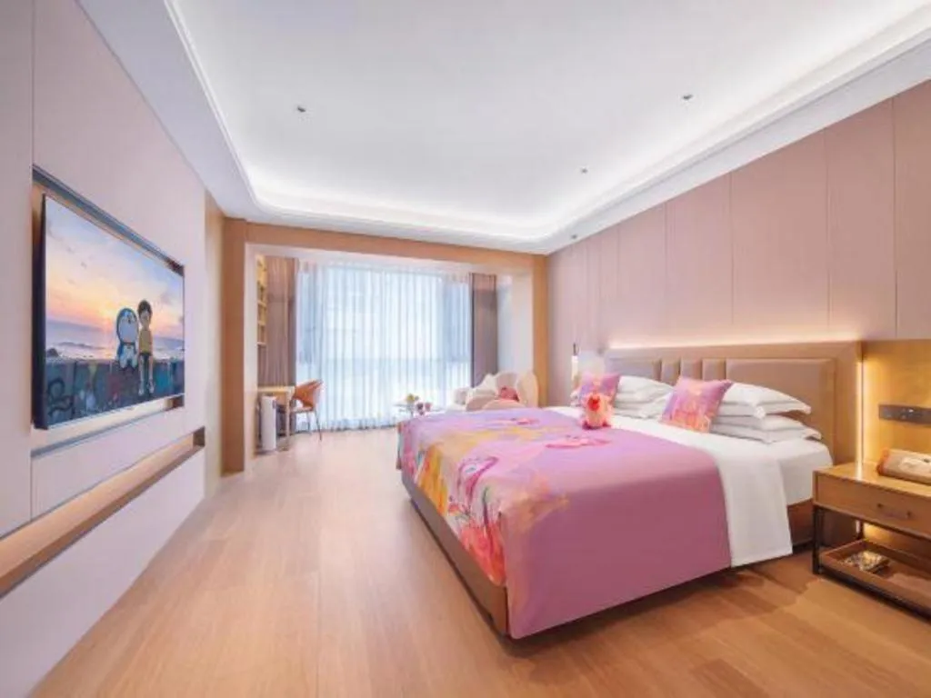 Bed in Vienna Hotel Yunnan Maitreya Huquan