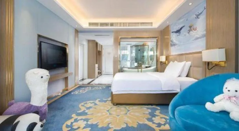 Bed in Vienna Hotel Yunnan Maitreya Huquan