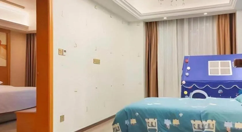 Bed in Vienna Hotel Anhui Xuancheng High-Speed Railway Station