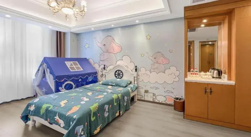 Bed in Vienna Hotel Anhui Xuancheng High-Speed Railway Station Bed in Vienna Hotel Anhui Xuancheng High-Speed Railway Station