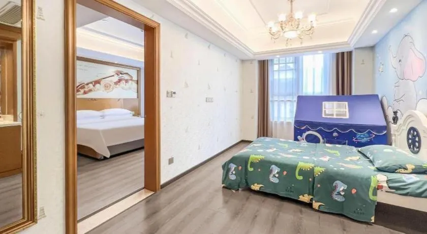 Bed in Vienna Hotel Anhui Xuancheng High-Speed Railway Station