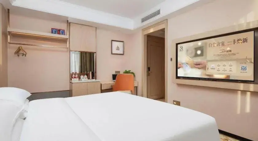 Bed in Vienna Hotel Hubei Macheng Cultural Town Bed in Vienna Hotel Hubei Macheng Cultural Town