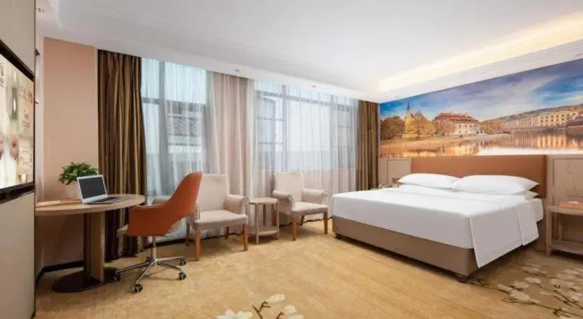 Bed in Vienna Hotel Hubei Macheng Cultural Town Bed in Vienna Hotel Hubei Macheng Cultural Town