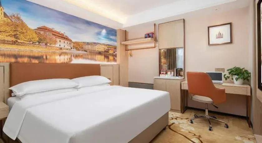 Bed in Vienna Hotel Hubei Macheng Cultural Town Bed in Vienna Hotel Hubei Macheng Cultural Town