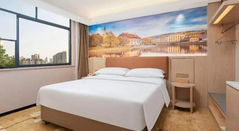 Bed in Vienna Hotel Hubei Macheng Cultural Town Bed in Vienna Hotel Hubei Macheng Cultural Town