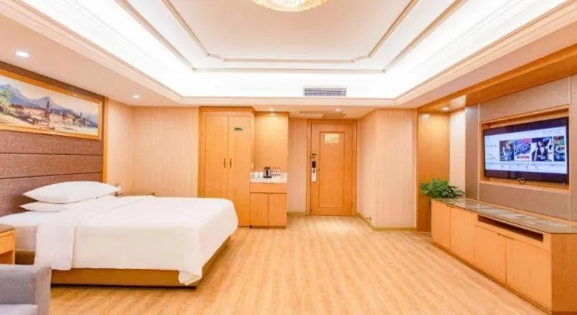 Bed in Vienna Hotel Hunan Hengyang Leiyang