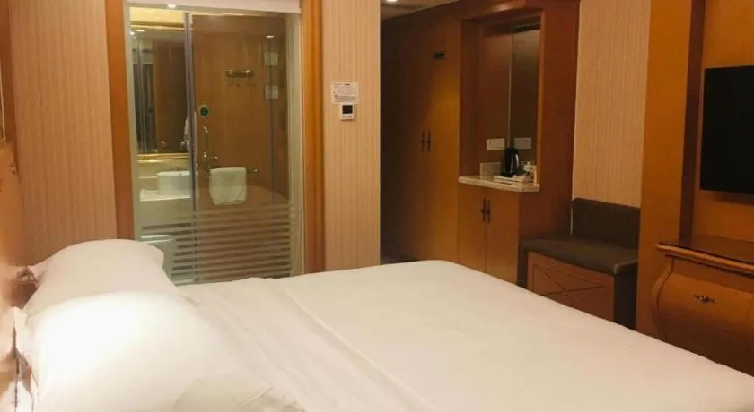 Bed in Vienna Hotel Hunan Hengyang Leiyang