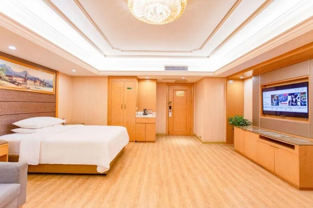 Bed in Vienna Hotel Hunan Hengyang Leiyang