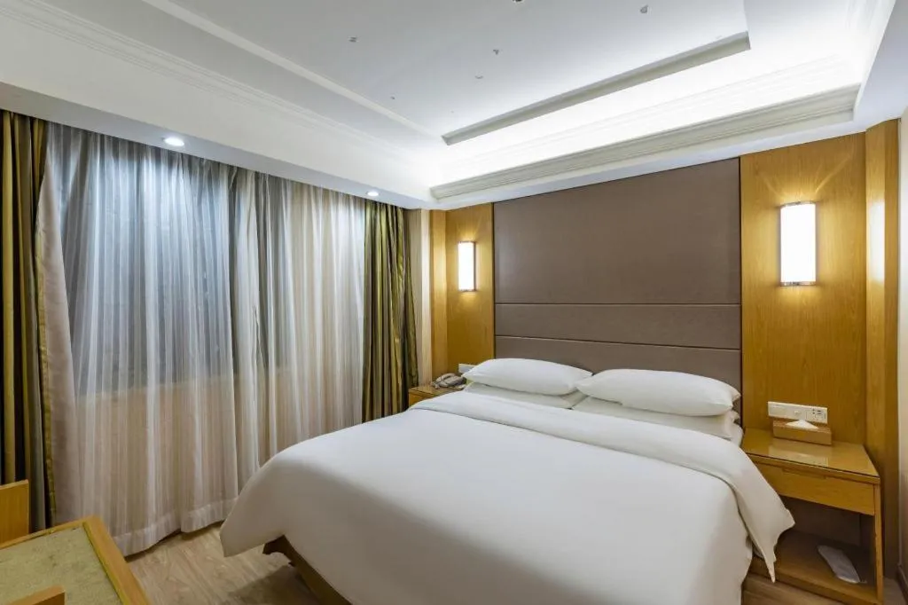 Bed in Vienna Hotel Hunan Hengyang Leiyang