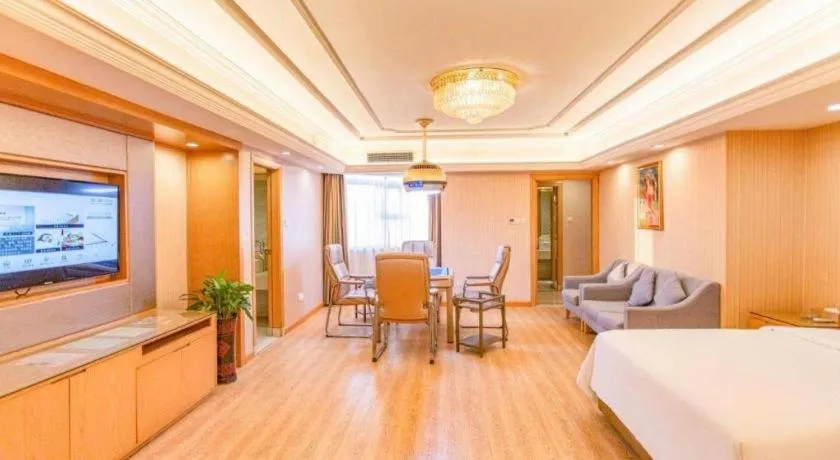 Bed in Vienna Hotel Hunan Hengyang Leiyang