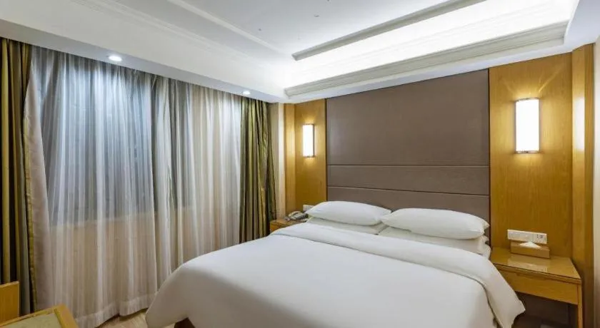 Bed in Vienna Hotel Hunan Hengyang Leiyang