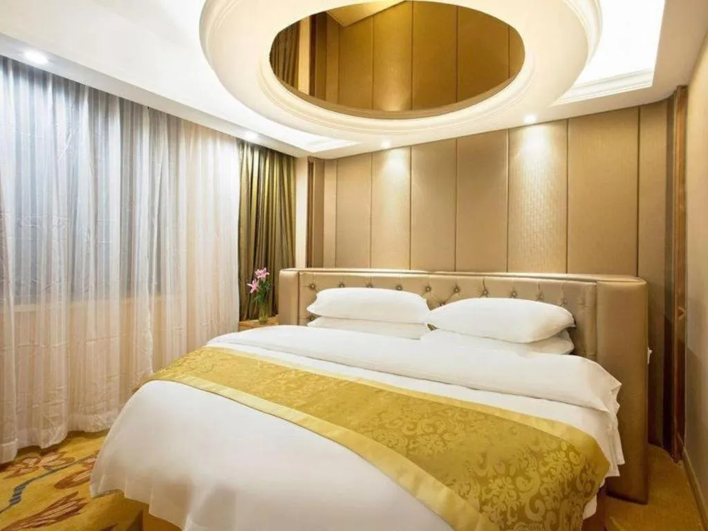 Bed in Vienna Hotel Hunan Hengyang Leiyang