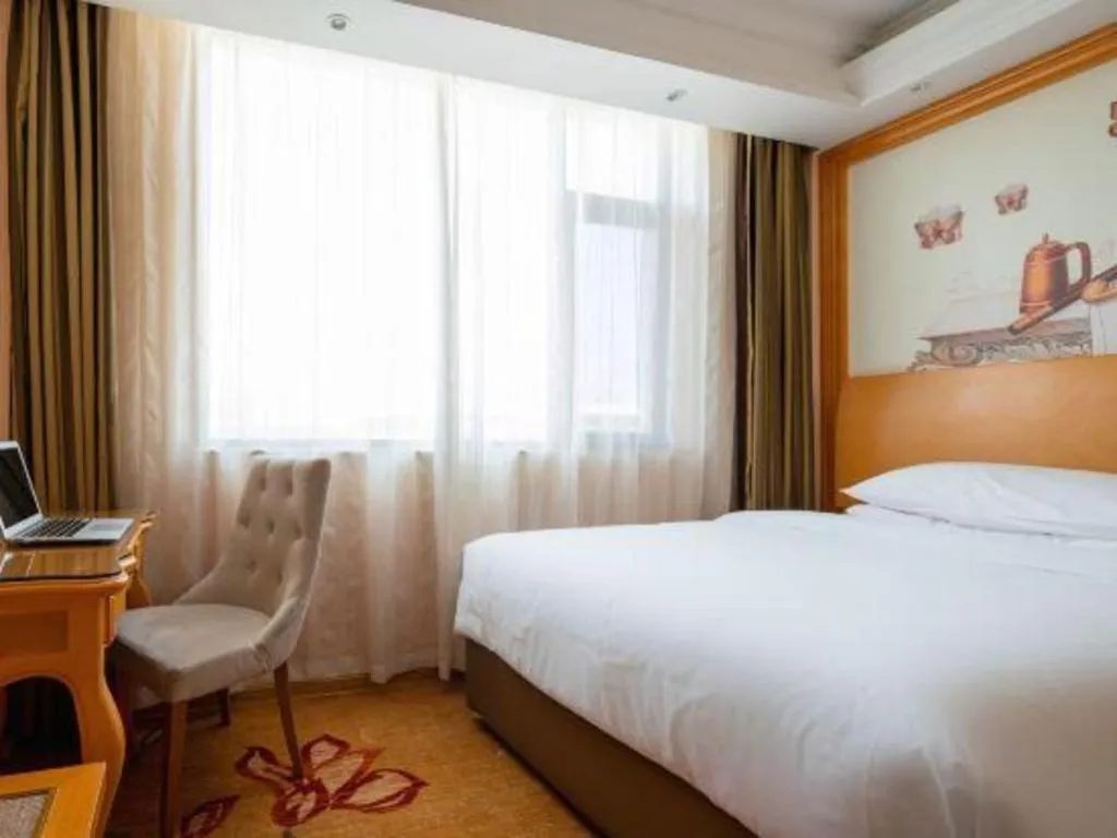 Bed in Vienna Hotel Tianjin 5th Avenue Youyi Road Cultural Center Metro Station
