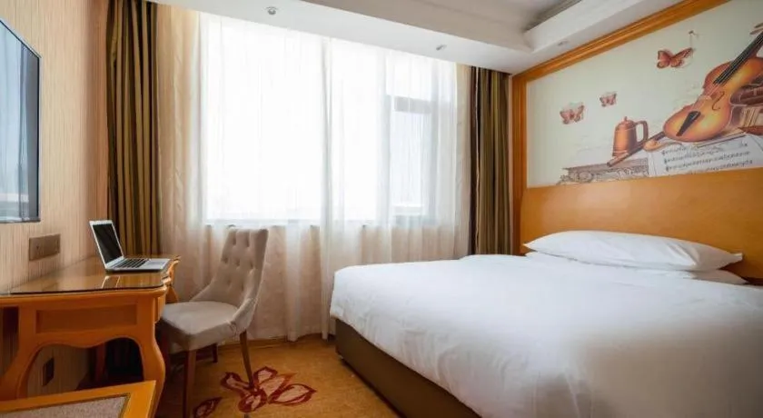 Bed in Vienna Hotel Tianjin 5th Avenue Youyi Road Cultural Center Metro Station
