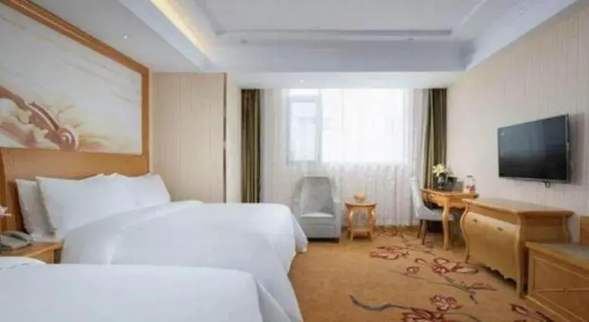 Bed in Vienna Hotel Tianjin 5th Avenue Youyi Road Cultural Center Metro Station Bed in Vienna Hotel Tianjin 5th Avenue Youyi Road Cultural Center Metro Station