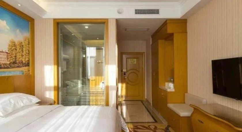 Bed in Vienna Hotel Tianjin 5th Avenue Youyi Road Cultural Center Metro Station