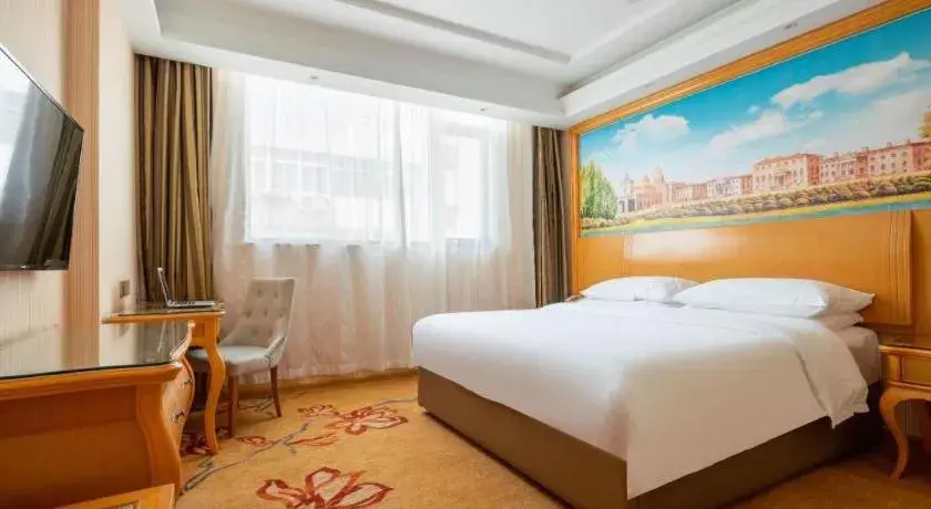 Bed in Vienna Hotel Tianjin 5th Avenue Youyi Road Cultural Center Metro Station Bed in Vienna Hotel Tianjin 5th Avenue Youyi Road Cultural Center Metro Station