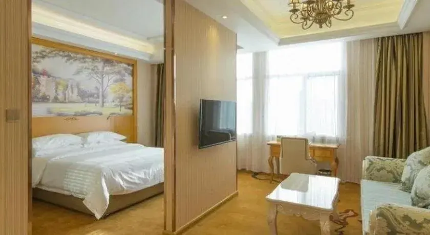 Bed in Vienna Hotel Tianjin 5th Avenue Youyi Road Cultural Center Metro Station Bed in Vienna Hotel Tianjin 5th Avenue Youyi Road Cultural Center Metro Station