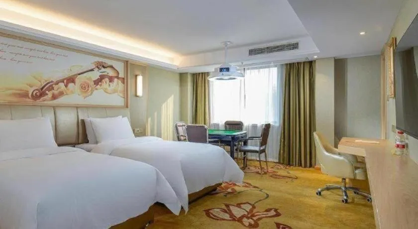 Bed in Vienna Hotel Anhui Huainan Railway Station