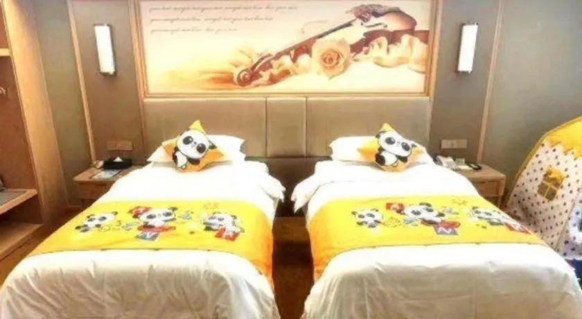 Bed in Vienna Hotel Anhui Huainan Railway Station