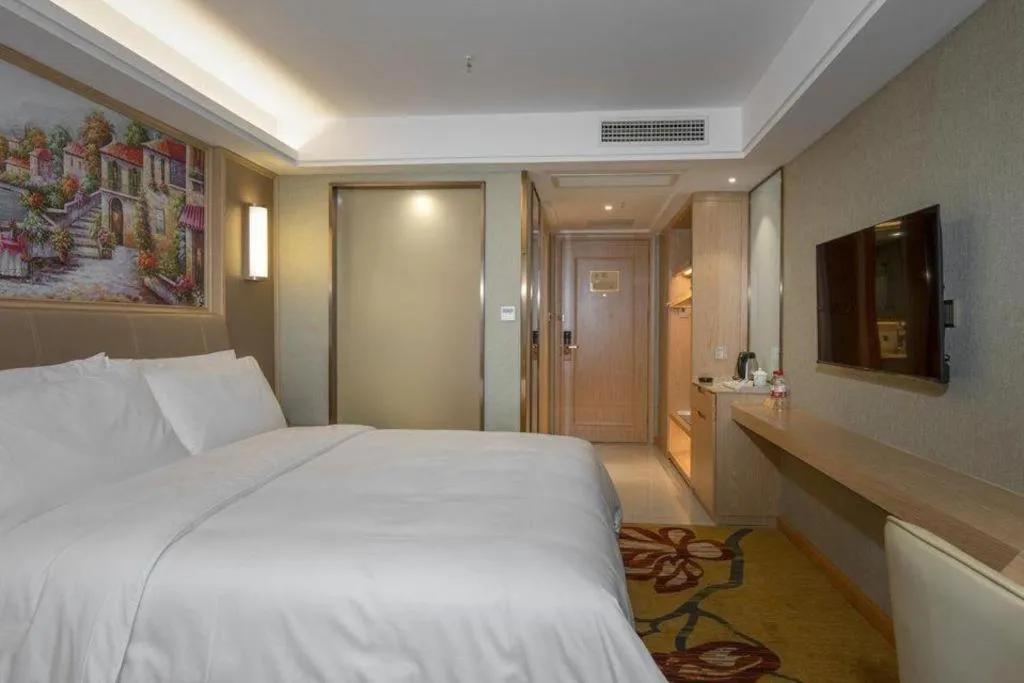 Bed in Vienna Hotel Anhui Huainan Railway Station