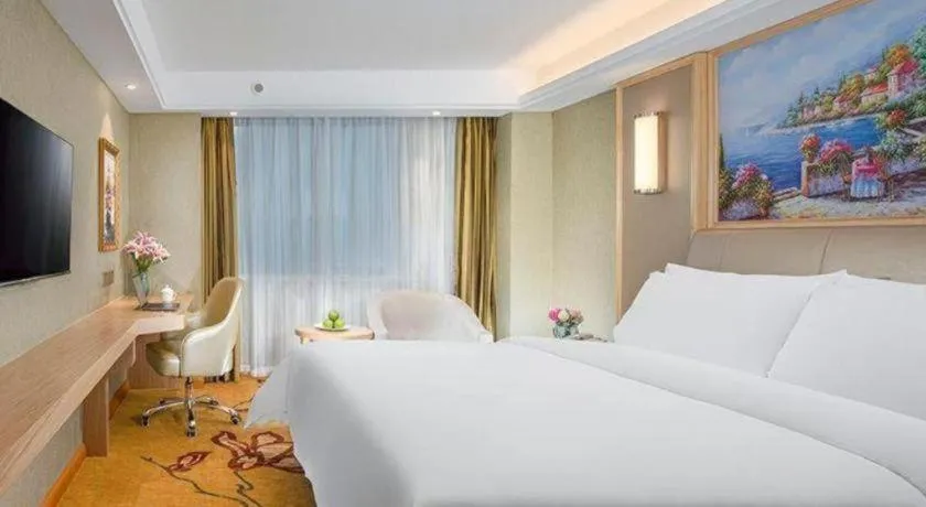 Bed in Vienna Hotel Anhui Huainan Railway Station