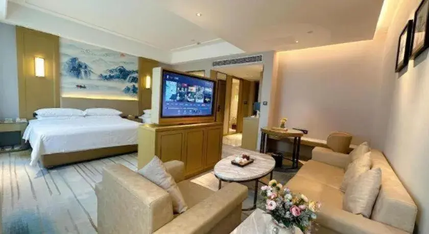 Bed in Venus Royal Hotel Guangdong Zhongshan Dongfeng Center Bed in Venus Royal Hotel Guangdong Zhongshan Dongfeng Center