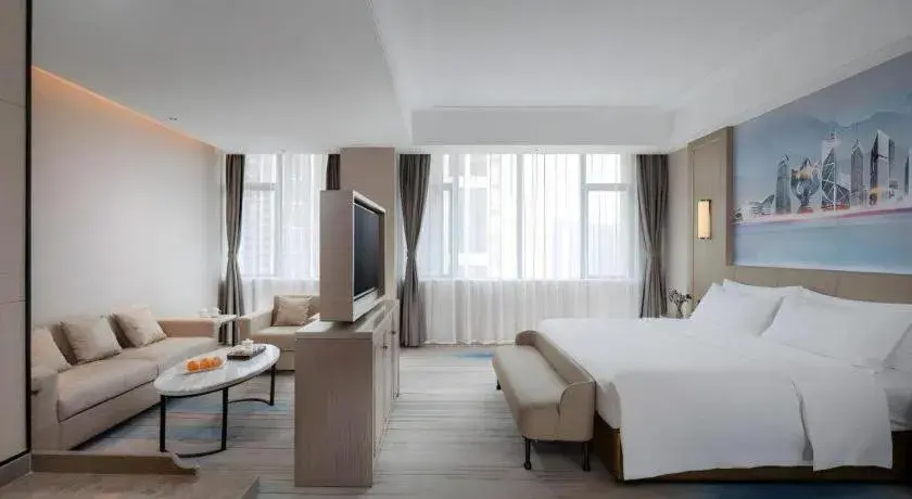 Bed in Venus Royal Hotel Guangdong Zhongshan Dongfeng Center Bed in Venus Royal Hotel Guangdong Zhongshan Dongfeng Center