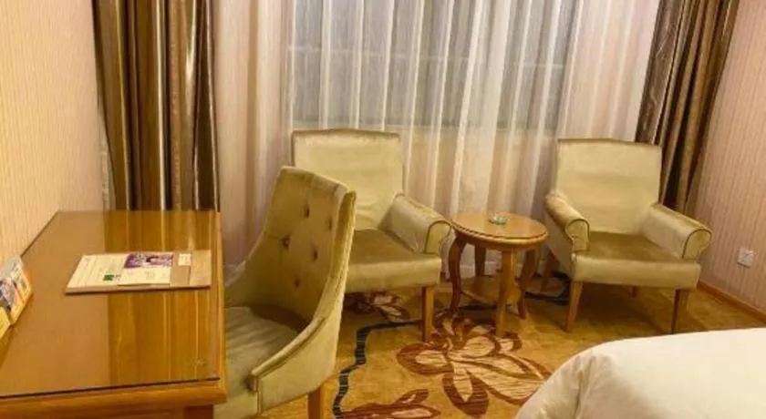 Bed in Vienna Hotel Guangxi Yulin Rong County Guinan Road