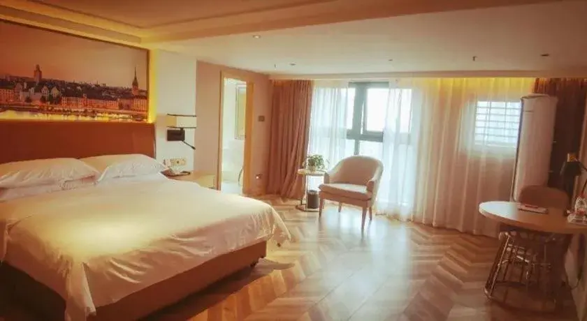 Bed in Vienna Hotel Chengdu Exhibition Center In Time City Bed in Vienna Hotel Chengdu Exhibition Center In Time City