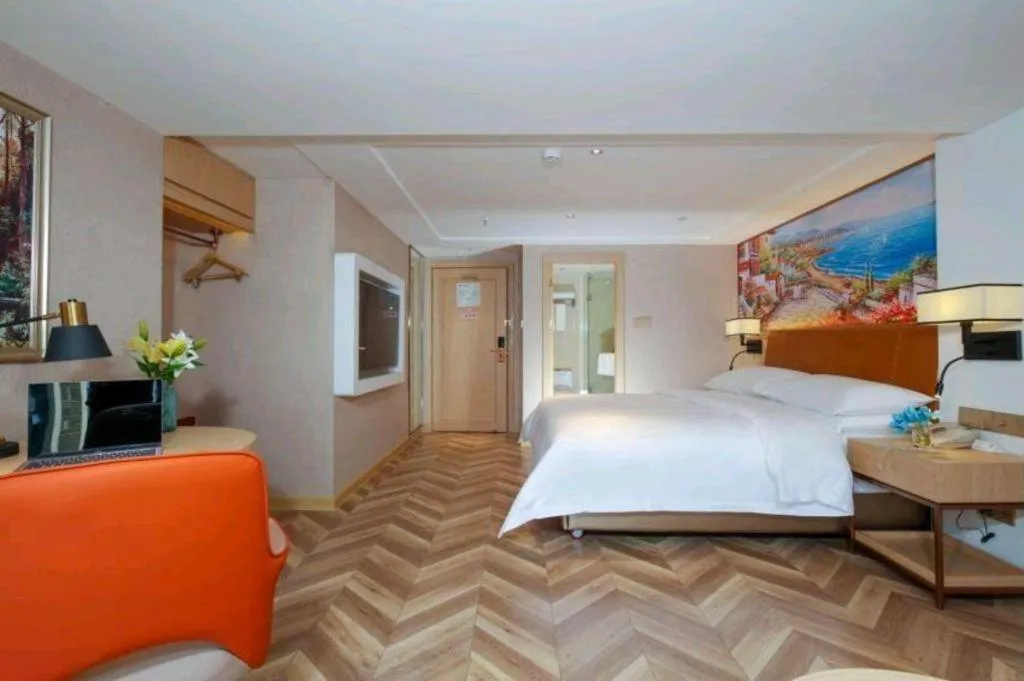 Bed in Vienna Hotel Chengdu Exhibition Center In Time City