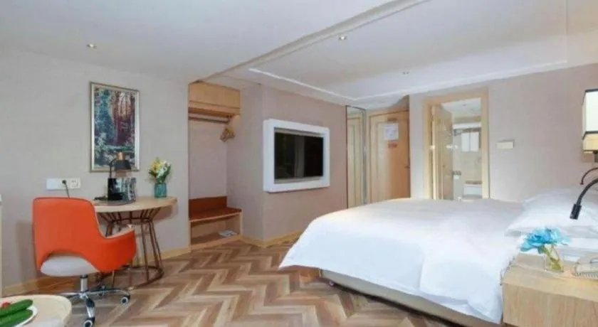 Bed in Vienna Hotel Chengdu Exhibition Center In Time City