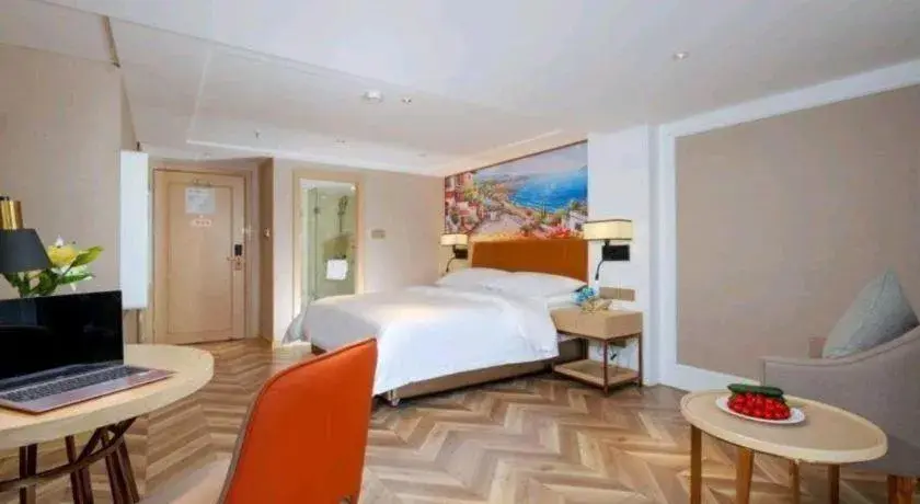 Bed in Vienna Hotel Chengdu Exhibition Center In Time City Bed in Vienna Hotel Chengdu Exhibition Center In Time City