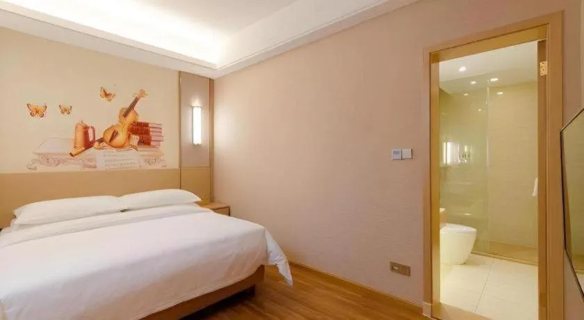 Bed in Vienna Hotel Yunnan Dali Ancient City Scenic Spot