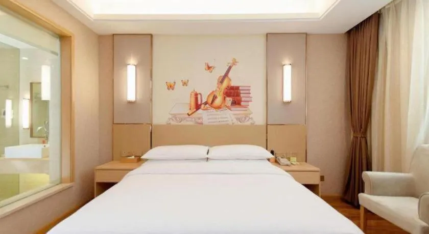 Bed in Vienna Hotel Yunnan Dali Ancient City Scenic Spot